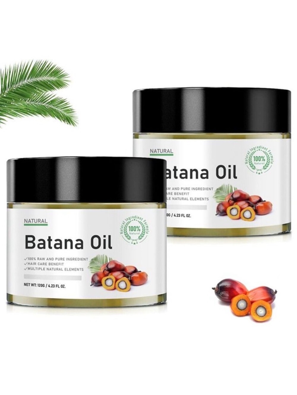 Batana  oil for hair growth 2 pack